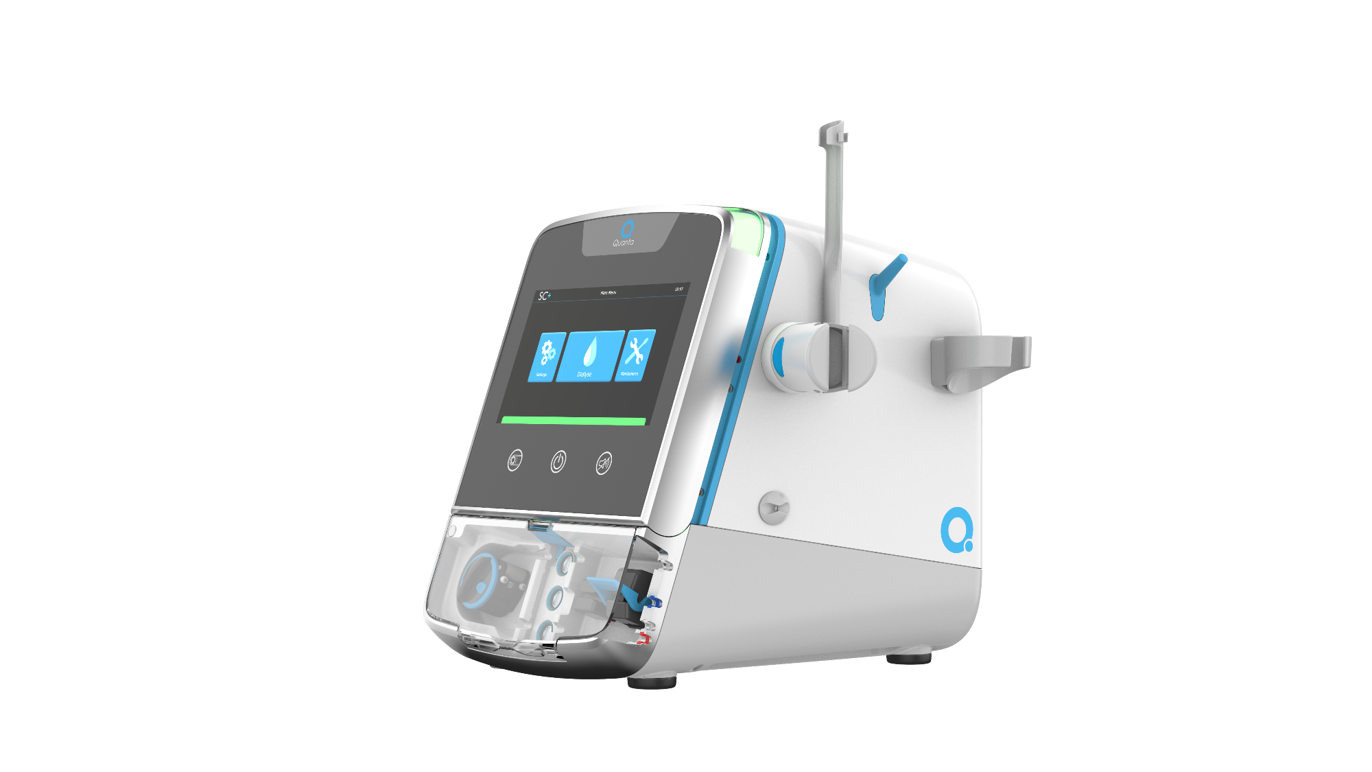 Quanta portable dialysis unit